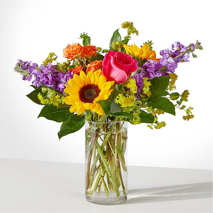 Vibrant Greetings Bouquet –  Open Blooms Chantilly, Chantilly VA