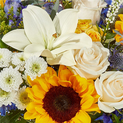 Wonderfully Sunny Bouquet –  Open Blooms Chantilly, Chantilly VA