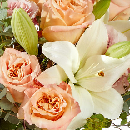 Grapefruit Splash Bouquet –  Open Blooms Chantilly, Chantilly VA