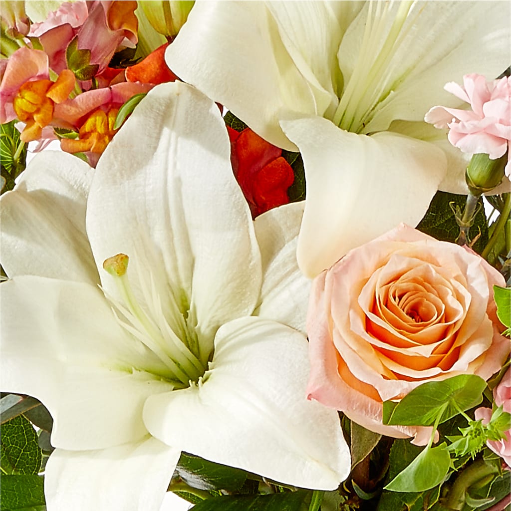 Grapefruit Splash Bouquet –  Open Blooms Chantilly, Chantilly VA
