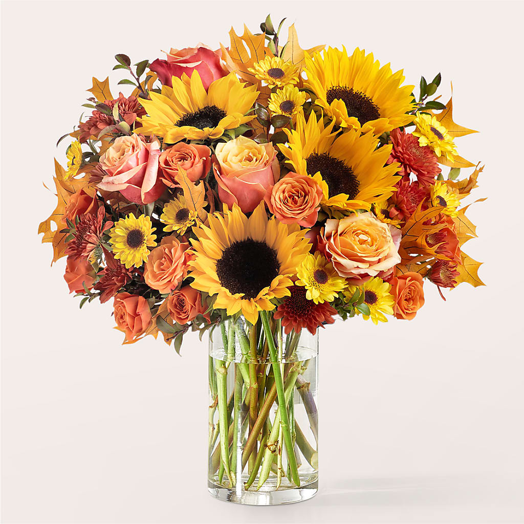 Fluttering Foliage Bouquet –  Open Blooms Chantilly, Chantilly VA