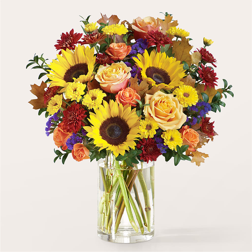 Harvest Moon Bouquet –  Open Blooms Chantilly, Chantilly VA