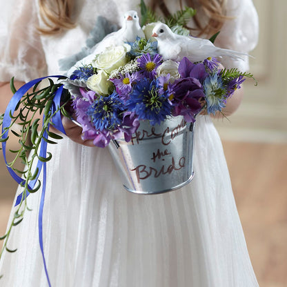 Enchantment Flower Girl Arrangement –  Open Blooms Chantilly, Chantilly VA