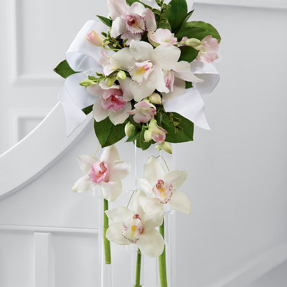 Perfect Entrance Pew Arrangement –  Open Blooms Chantilly, Chantilly VA