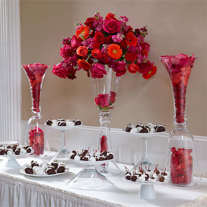 Life's Sweetness Centerpiece –  Open Blooms Chantilly, Chantilly VA