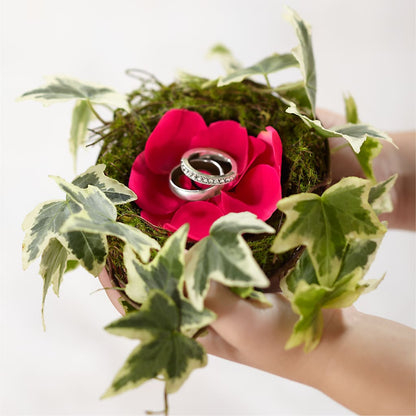 Lila Rose Ring Nest –  Open Blooms Chantilly, Chantilly VA