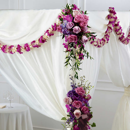 Color & Light Chuppah Decor –  Open Blooms Chantilly, Chantilly VA